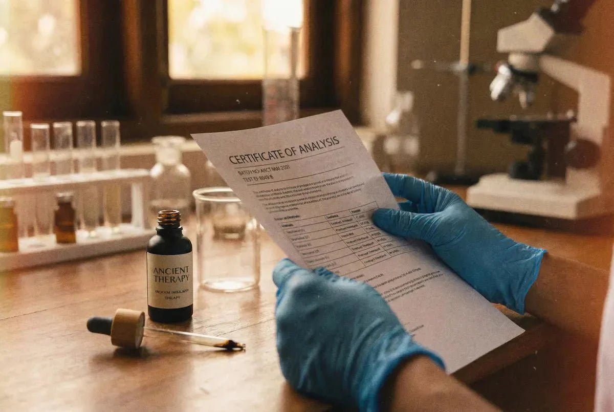 Lab-tested Shilajit with batch COA for purity and transparency.