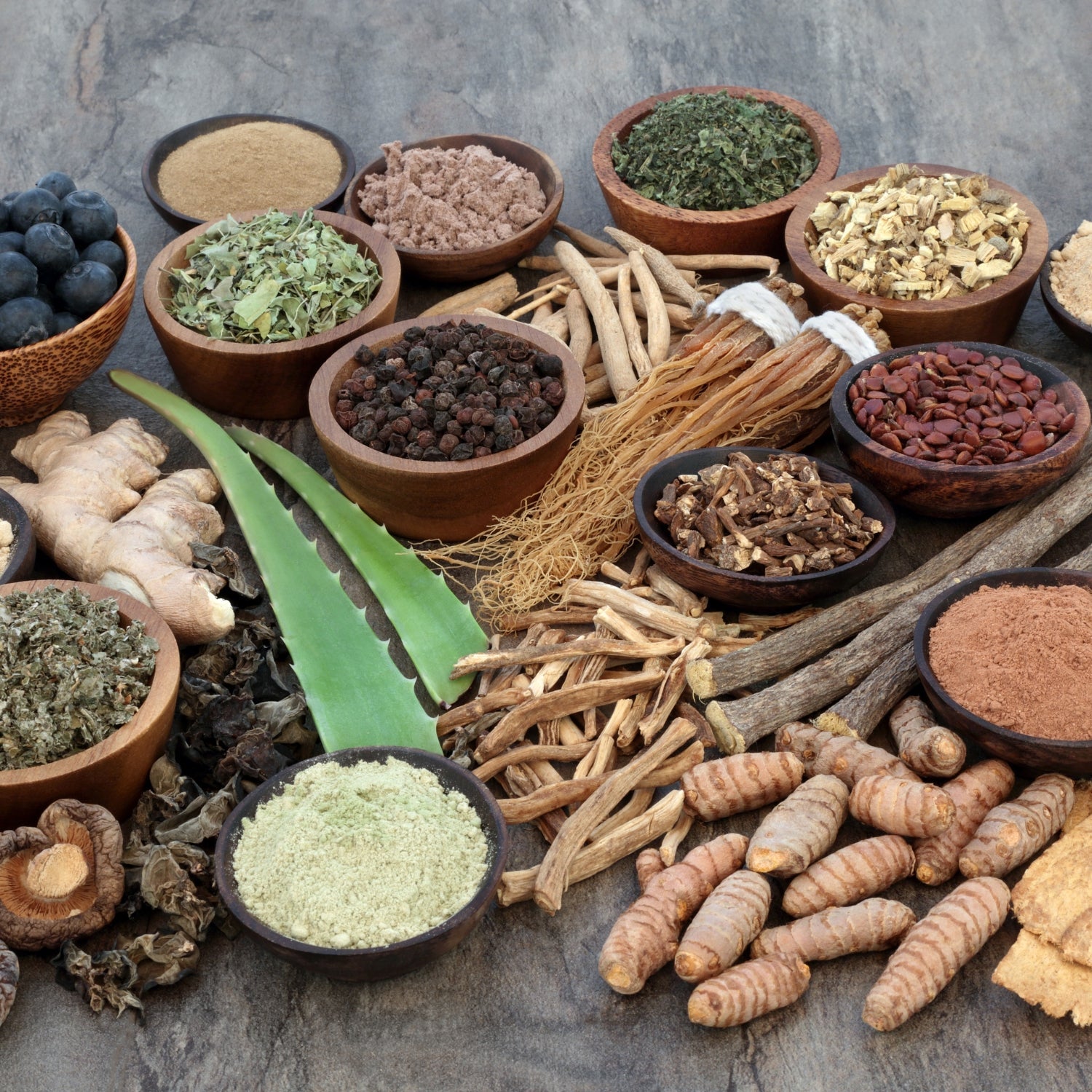 Ancient Therapy Adaptogens collection – premium Ashwagandha, Shilajit and functional mushrooms