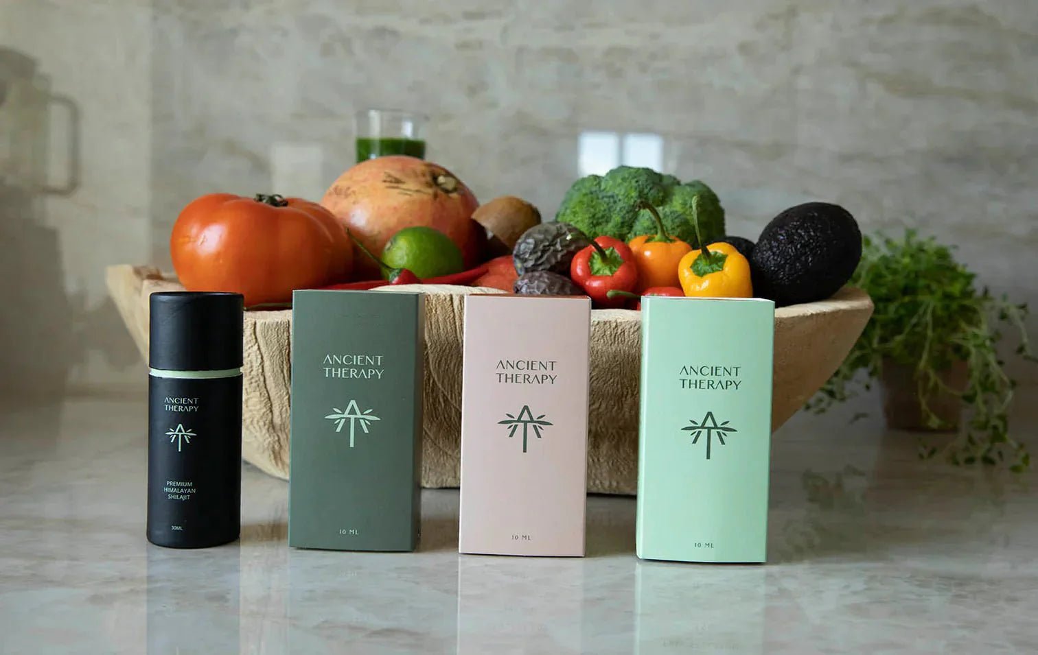 Ancient Therapy best-selling adaptogen supplements – Shilajit, Tongkat Ali and Lion's Mane